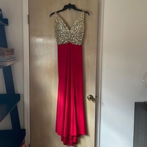 Red Jovani Prom Dress, size 2